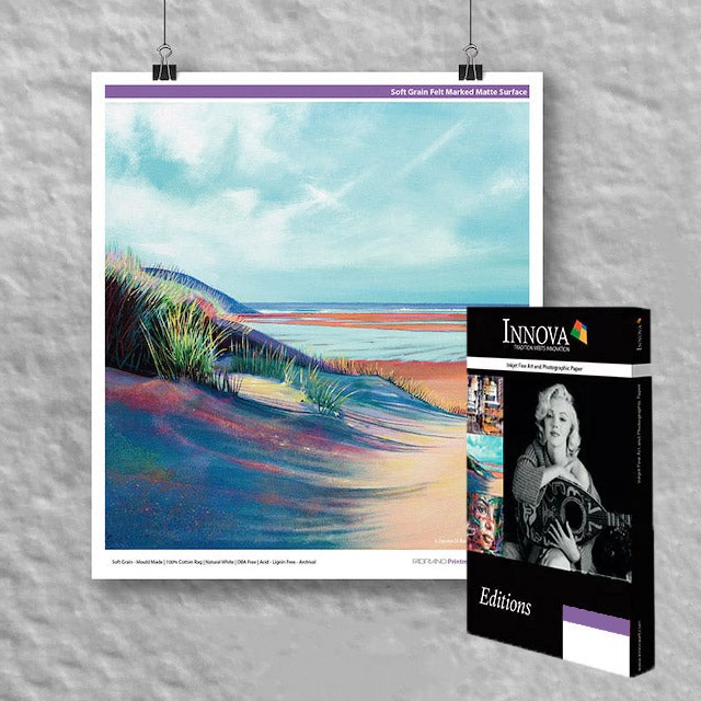 Innova Art(イノーバアート) ファブリアーノプリントメイキングラグ 310gsm A4 5枚(トライアルパック)